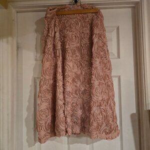 Anthropologie HD in paris 3d flower skirt